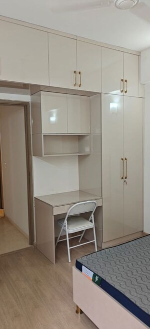 Bathroom in 3 BHK Apartment at DLF Gardencity Enclave, Sector 93 – for Rent