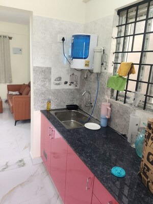 Kitchen in 1 BHK Apartment at Adithya Nilaya, Kadubeesanahalli – for Rent