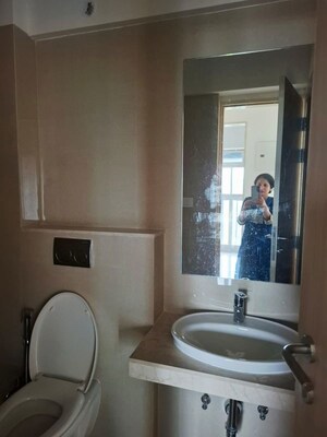 Bathroom in 2 BHK Apartment at L & T Rejuve 360 Tower A, Mulund West – for Rent