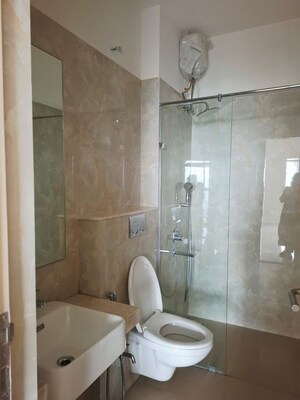 Bathroom in 2 BHK Apartment at L & T Rejuve 360 Tower A, Mulund West – for Rent