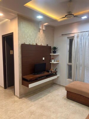 Living Room in 2 BHK Apartment at Lodha Amara, Kolshet Road – for Sale