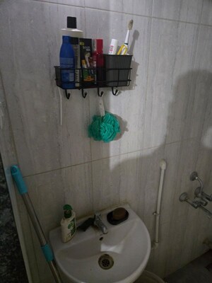 Bathroom in 1 BHK Apartment at Gera Shrishti, Wagholi – for Rent
