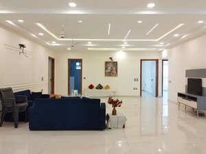 Living Room in 4 BHK Apartment at Vivek Vihar – for Rent