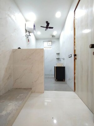 Bathroom in 4 BHK Apartment at Vivek Vihar – for Rent