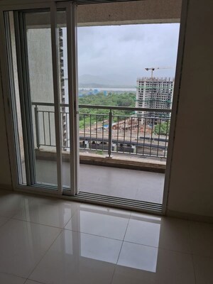 Balcony in 1 BHK Apartment at Metropolis Bayside, Kasarvadavali – for Rent
