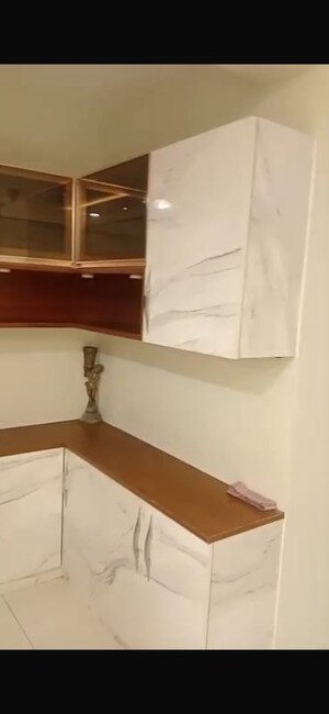 Kitchen in 3 BHK Apartment at Rajapushpa Regalia, Kokapet – for Rent