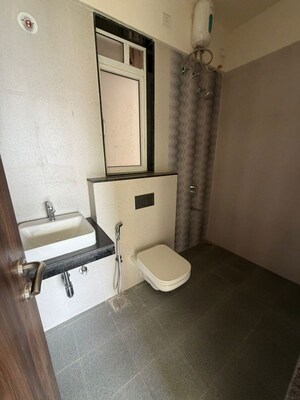 Bathroom in 2 BHK Apartment at Sheth Avante, Kanjurmarg West – for Rent