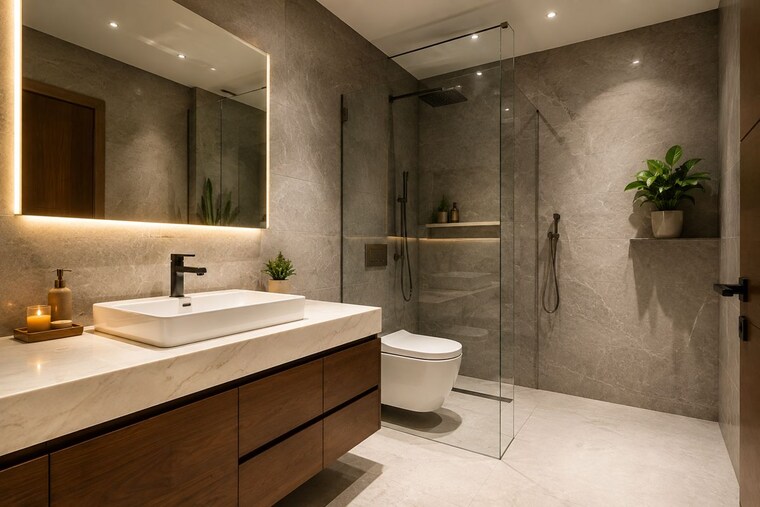 Bathroom, thengod 4 Bedroom 2500 Sq.Ft. Villa In Thengod Kochi 10578893