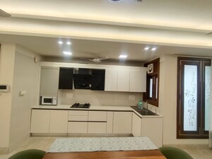 Kitchen in 2 BHK Builder Floor at Green Park – for Rent