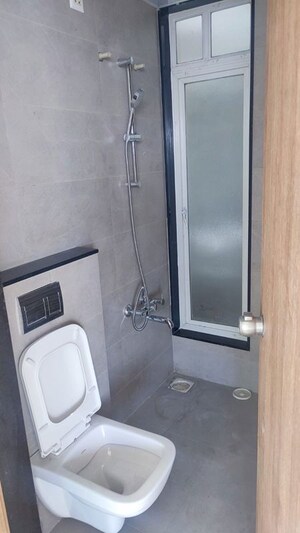 Bathroom in 2 BHK Apartment at Rama Fusion Towers, Hinjewadi – for Rent
