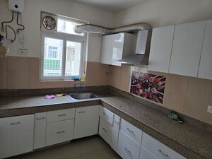 Kitchen in 4 BHK Apartment at Emaar Emerald Floors Premier, Sector 65 – for Rent