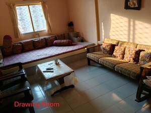 Living Room in 3 BHK Apartment at Mani Nagar – for Sale