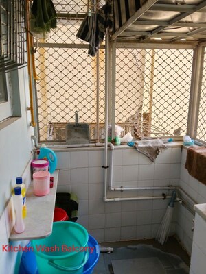 Bathroom in 3 BHK Apartment at Mani Nagar – for Sale