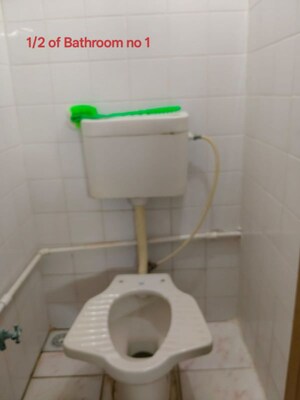 Bathroom in 3 BHK Apartment at Mani Nagar – for Sale