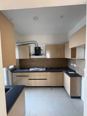 Kitchen in 3 BHK Apartment at Godrej Meridien, Sector 106 – for Rent