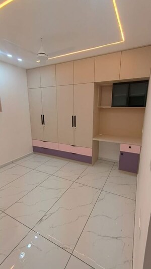 Bedroom in 3 BHK Apartment at Trendsquares Ambience, Thanisandra Main Road – for Rent