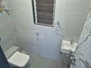 Bathroom in 3 BHK Apartment at DGS Sheetal Anupam, Malad West – for Rent