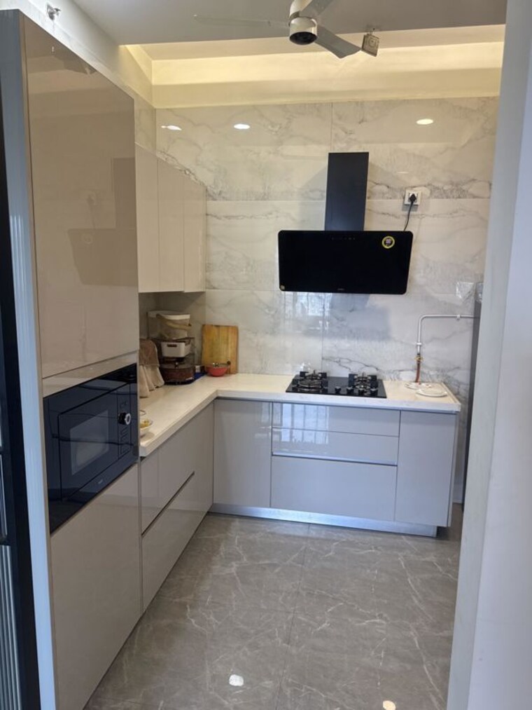 Kitchen, l-t-crescent-bay-t2 3 Bedroom 1290 Sq.Ft. Apartment In Parel Mumbai 10578978