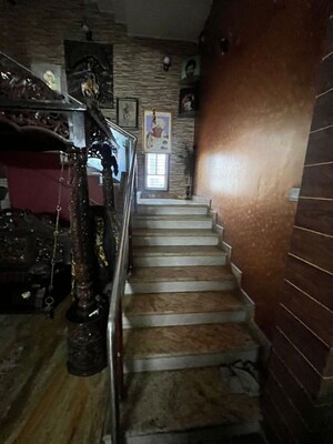 Staircase in 5 BHK Independent House at Gidada Konnenahalli – for Sale