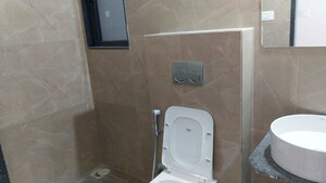Bathroom in 1 BHK Apartment at Piramal Vaikunth, Balkum Pada – for Rent