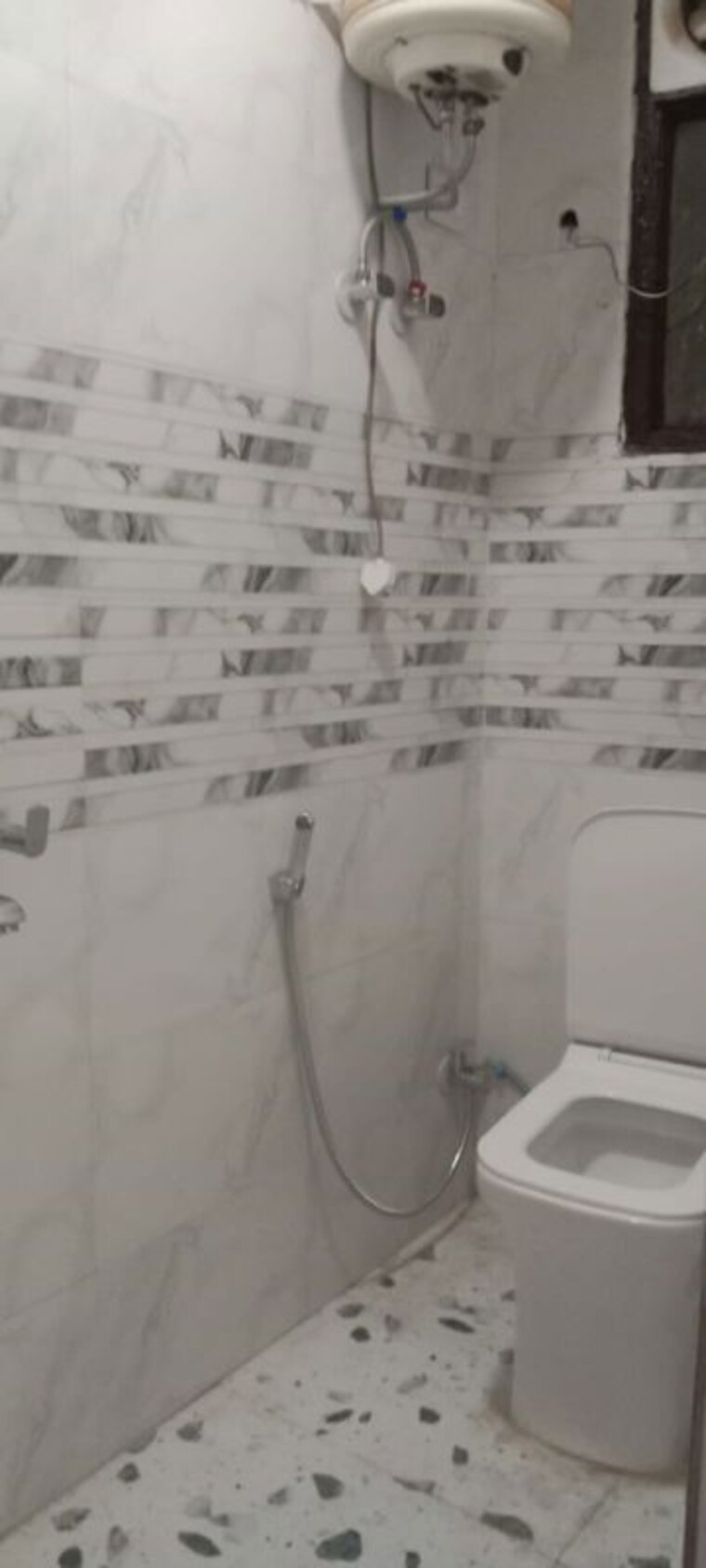 Bathroom, neb sarai 1 Bedroom 450 Sq.Ft. Builder Floor In Neb Sarai Delhi 10579021
