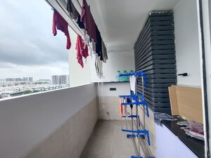 Staircase in 3 BHK Apartment at Nizampet – for Rent