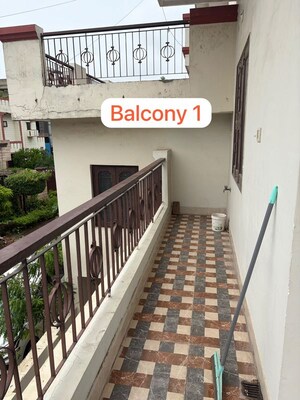 Balcony in 3.5 BHK Builder Floor at Shastri Nagar – for Rent