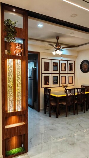 Living Room in 2.5 BHK Apartment at Provident Capella, Whitefield – for Rent