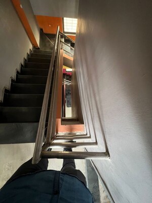 Staircase in 4 BHK Apartment at Asian Dream Heights, Kharghar – for Sale
