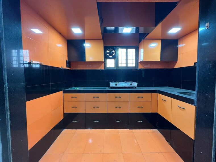 Kitchen, asian-dream-heights 4 Bedroom 25000 Sq.Ft. Apartment In Kharghar Navi Mumbai 10579049