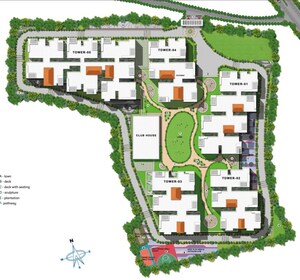 Master Plan in 3 BHK Apartment at Prosperiti Ekam, Velmala – for Sale