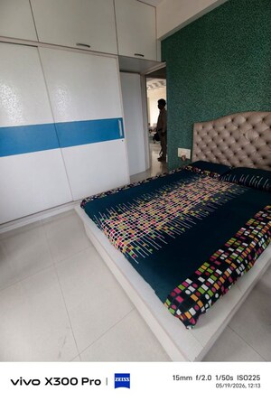 Bedroom in 2 BHK Apartment at Dosti Flamingos, Parel – for Rent