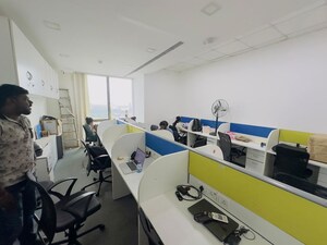 Team Area in  Office Space at Platinum Techno Park, Vashi Sector 30 – for Rent