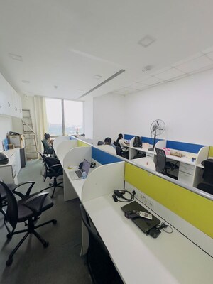 Team Area in  Office Space at Platinum Techno Park, Vashi Sector 30 – for Rent