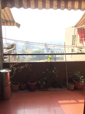 Balcony in 2 BHK Apartment at Mittal ParkWayz, Wakad – for Rent