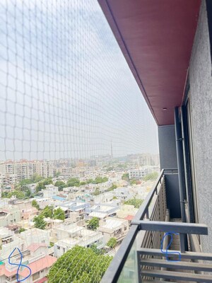 Balcony in 3 BHK Apartment at Memnagar – for Rent