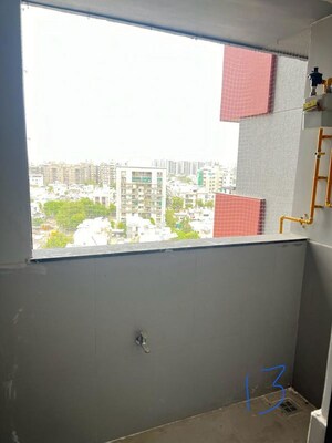 Balcony in 3 BHK Apartment at Memnagar – for Rent