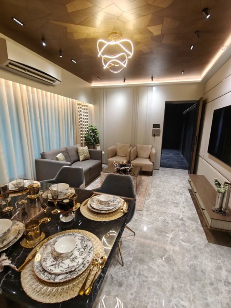 Living Room, samyakth-bliss 2 Bedroom 700 Sq.Ft. Apartment In Khar West Mumbai 10579169