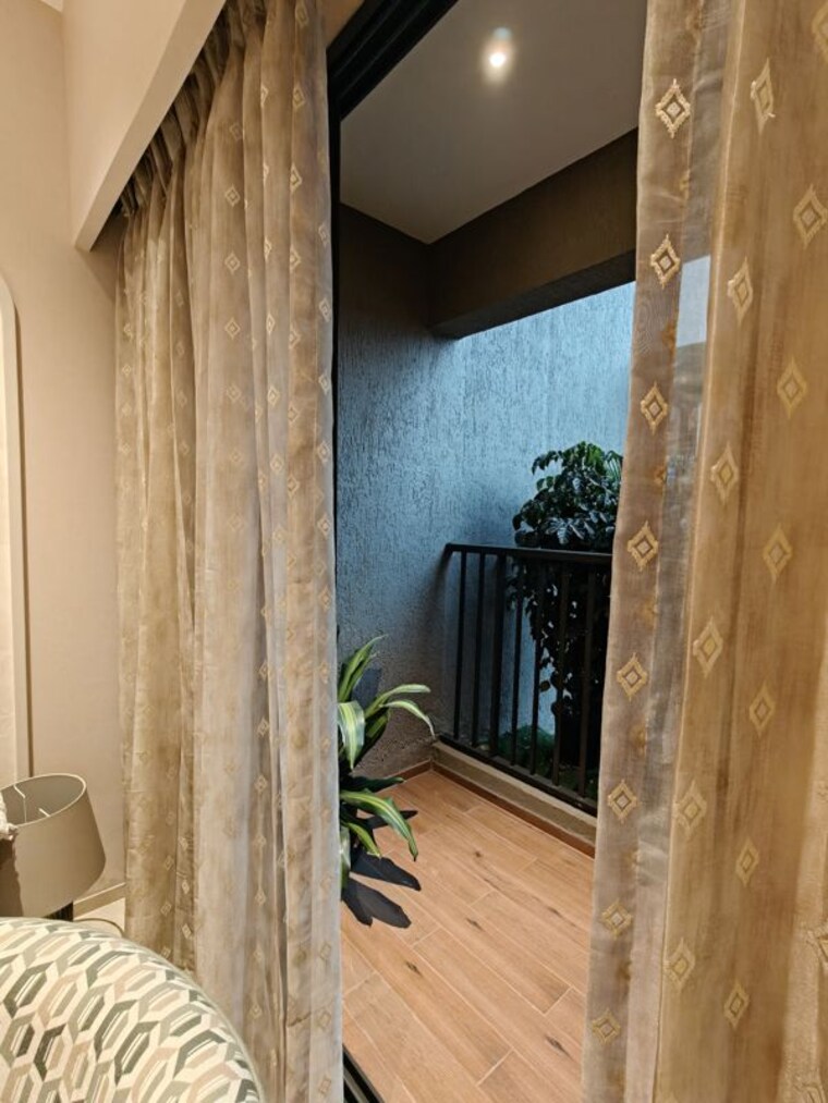 Balcony, birla-evam 3 Bedroom 963 Sq.Ft. Apartment In Manjri Budruk Pune 10579153