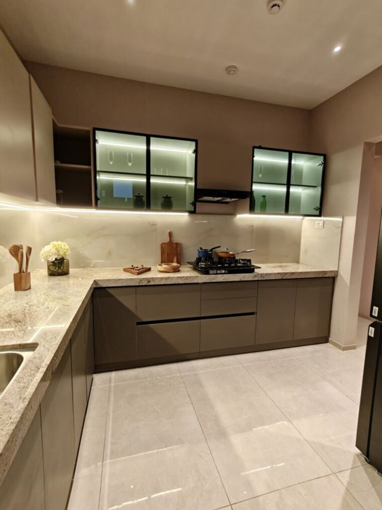 Kitchen, birla-evam 3 Bedroom 963 Sq.Ft. Apartment In Manjri Budruk Pune 10579153