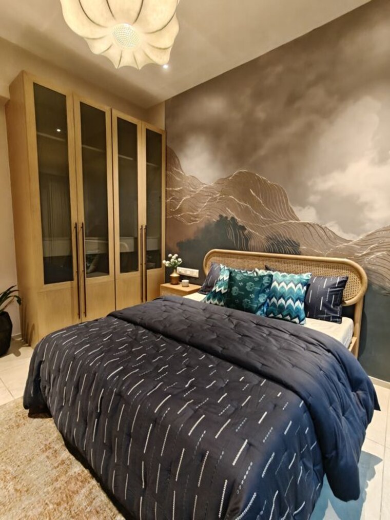 Bedroom, birla-evam 3 Bedroom 963 Sq.Ft. Apartment In Manjri Budruk Pune 10579153