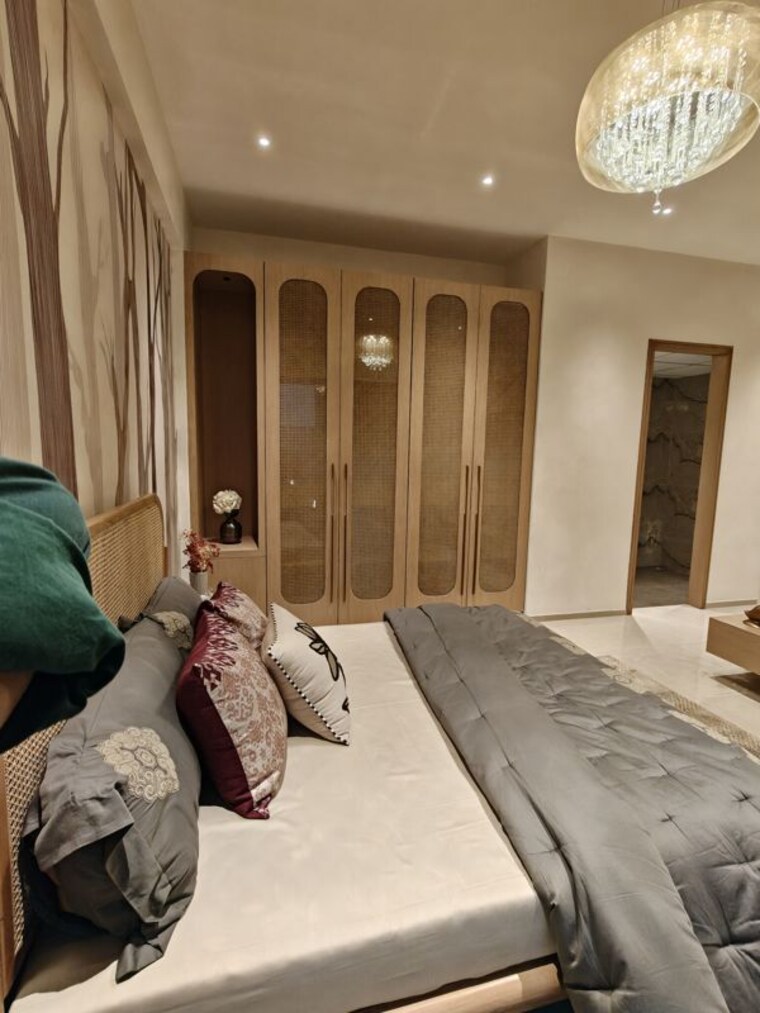 Bedroom, birla-evam 3 Bedroom 963 Sq.Ft. Apartment In Manjri Budruk Pune 10579153