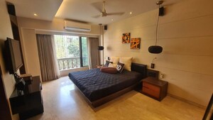 Living Room in 3 BHK Apartment at The Legacy Apartment, Bandra West – for Rent