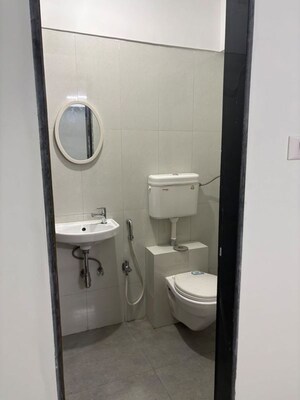 Bathroom in 2 BHK Apartment at Goregaon West – for Rent