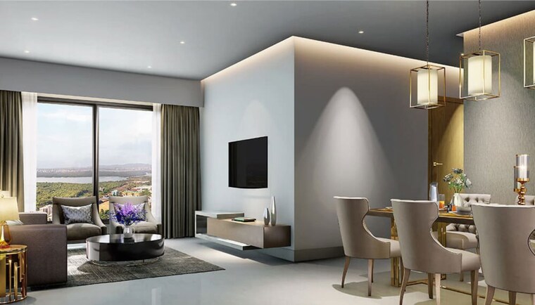 Living Room, micl-aaradhya-one-park 3 Bedroom 1300 Sq.Ft. Apartment In Ghatkopar East Mumbai 10579225