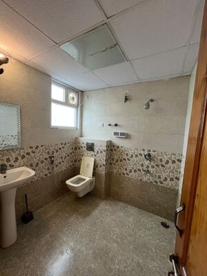 Bathroom in 2 BHK Apartment at Rohit Height, Gomti Nagar – for Rent