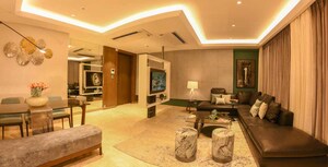 Living Room in 3 BHK Apartment at Hermes 212 Riverwalk, Kalyani Nagar – for Sale
