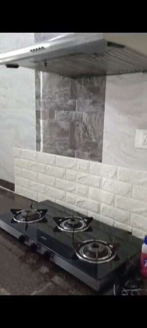 Bathroom in 1 BHK Apartment at Bachraj Landmark, Virar West – for Rent