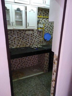 Bathroom in 1 BHK Builder Floor at Amar Colony – for Rent