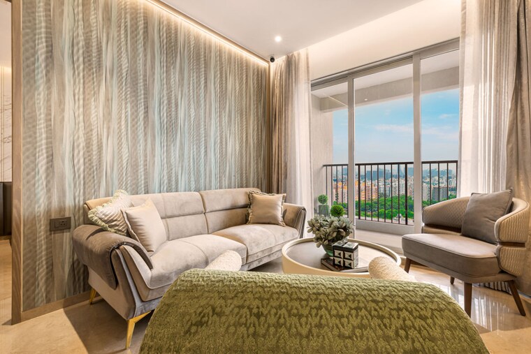 Bedroom, dosti-greenscape 3 Bedroom 1082 Sq.Ft. Apartment In Hadapsar Pune 10579222